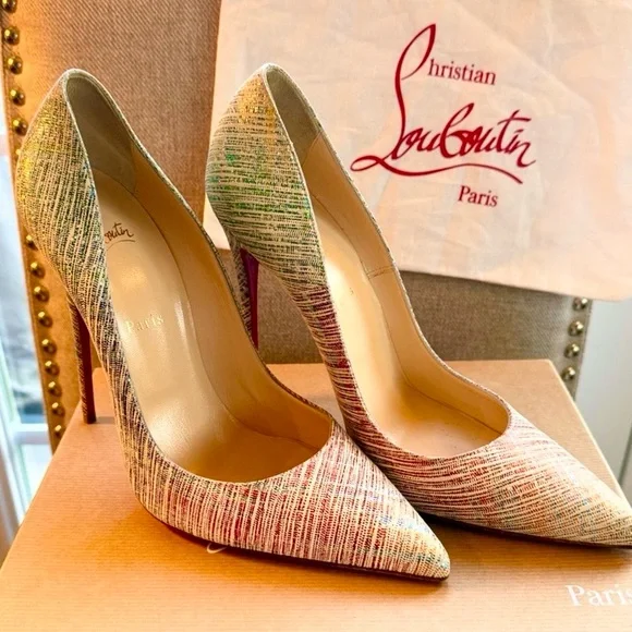 Christian Louboutin So Kate 120 Unicorn suede leather Pumps. EU 42. - Picture 4 of 16